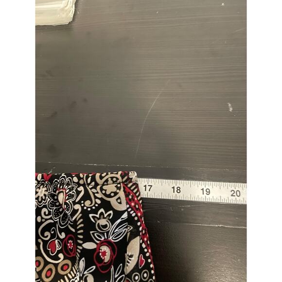 Dressbarn Maxi Skirt Womens 16W Red Black Tan Paisley A-Line Boho Artsy Y2K - Picture 5 of 7